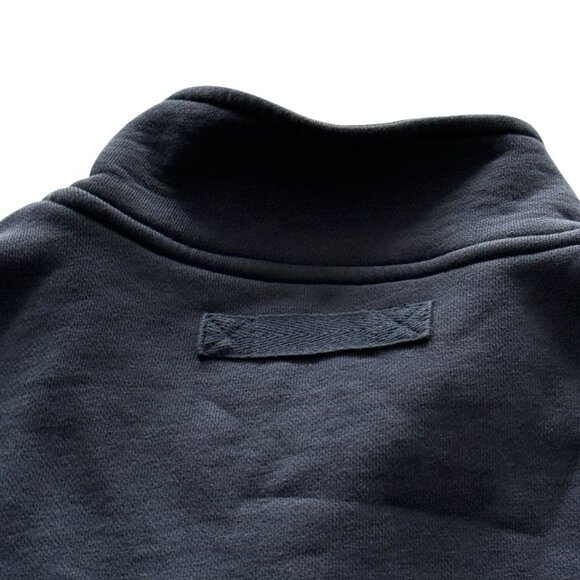 Duluth Trading Souped-Up 1/4 Zip Sweatshirt Mens Sz 2XL Waffle‎ Mock Navy Heavy - Picture 4 of 8